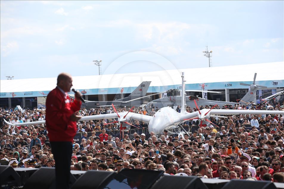 Cumhurbaşkanı Erdoğan TEKNOFEST İstanbul'da
