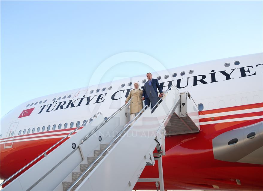 Cumhurbaşkanı Erdoğan ABD'ye geldi
