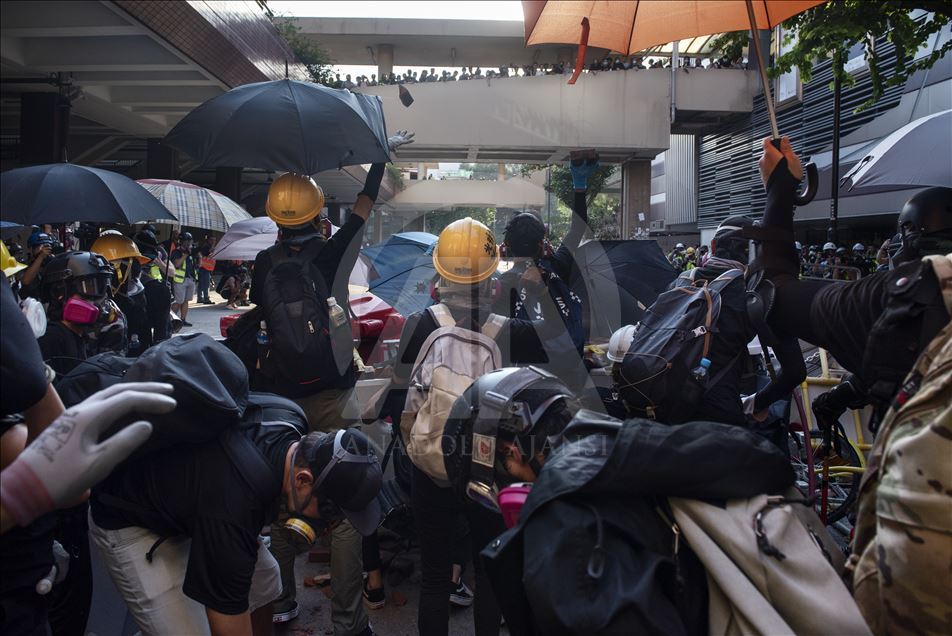 Hong Kong'daki protestolar