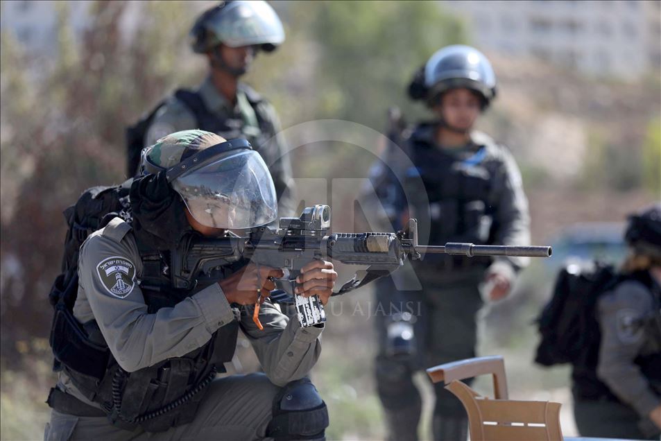 İsrail'den Batı Şeria'daki gösteriye müdahale
