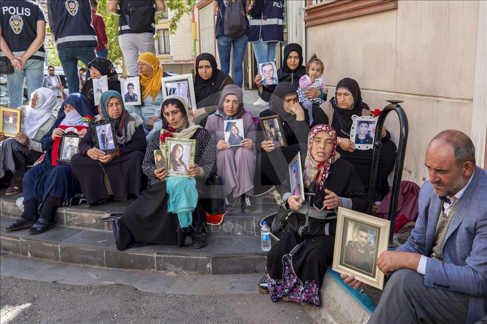 Şehit yakınlarından Diyarbakır annelerine destek
