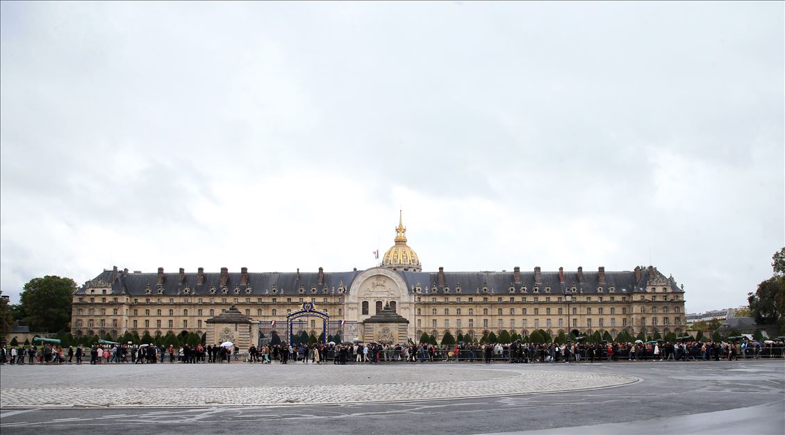 Condolence to former French president Jacques Chirac 