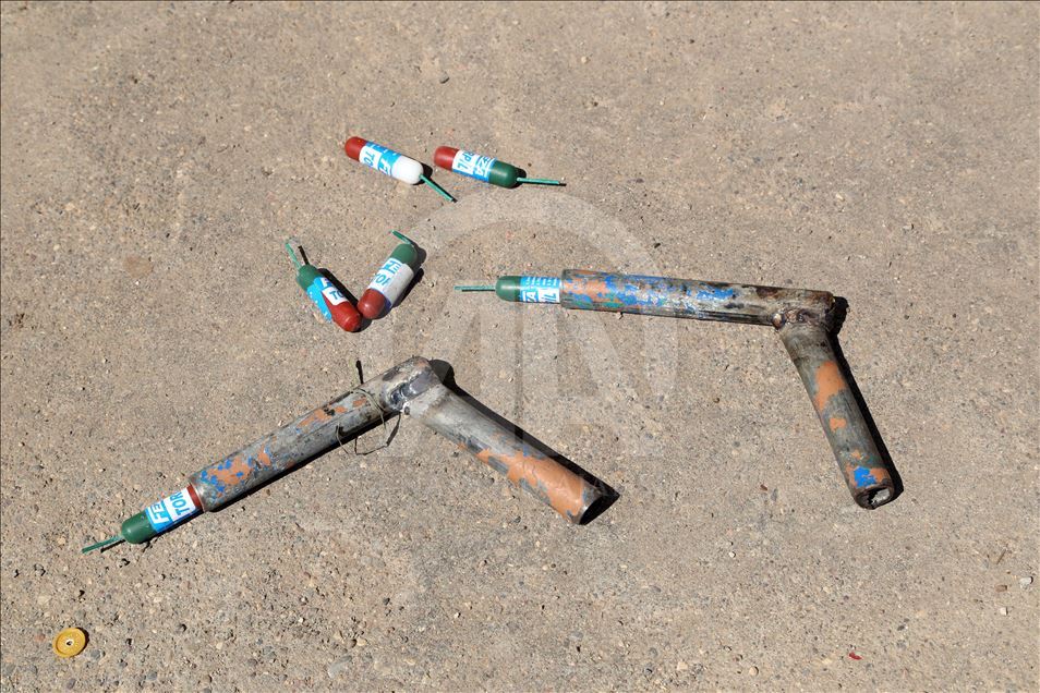 Kuş yemi darıyı "kuşlardan" korumak için torpil tabancası yaptılar