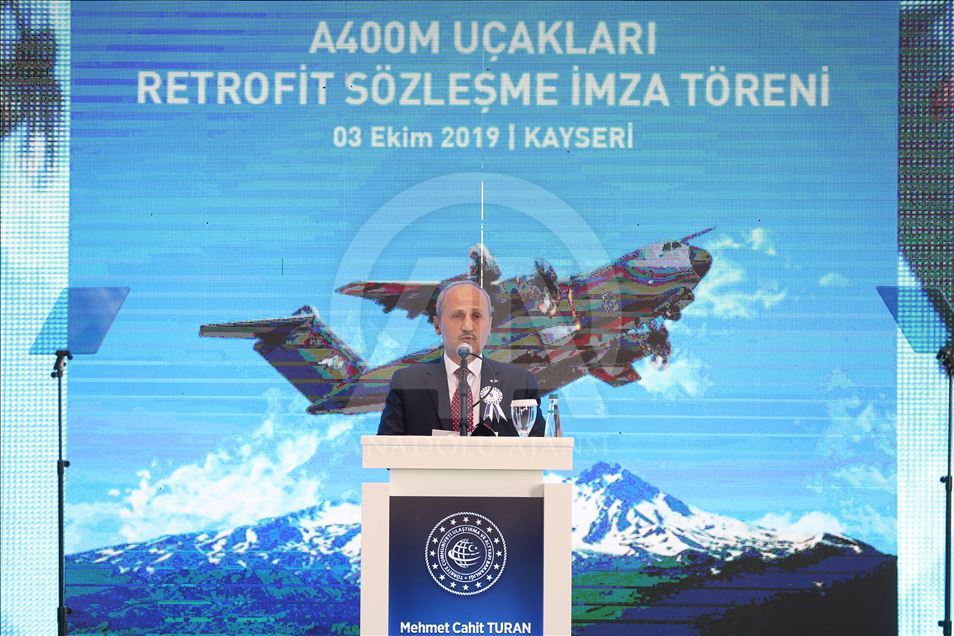 A400M Uçakları Retrofit Sözleşme Töreni