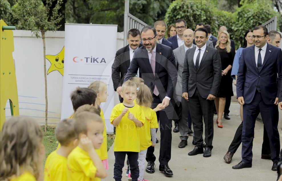 Crna Gora: Ministri Šehović i Kasapoglu otvorili rekonstruisani vrtić u Podgorici