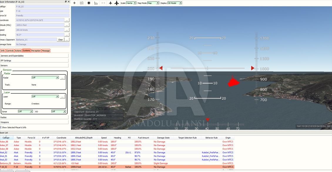 Helikopter simülatörlerine yerli yazılım