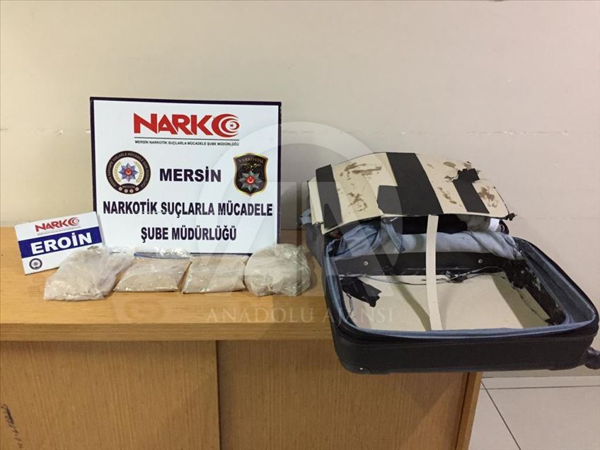 Mersin'de uyuşturucu operasyonu
