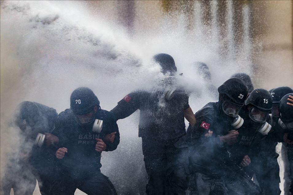 AA'nın "17. Dönem Savaş Muhabirliği Eğitimi" devam ediyor