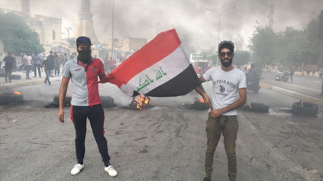 Irak'ta hükümet karşıtı gösteriler