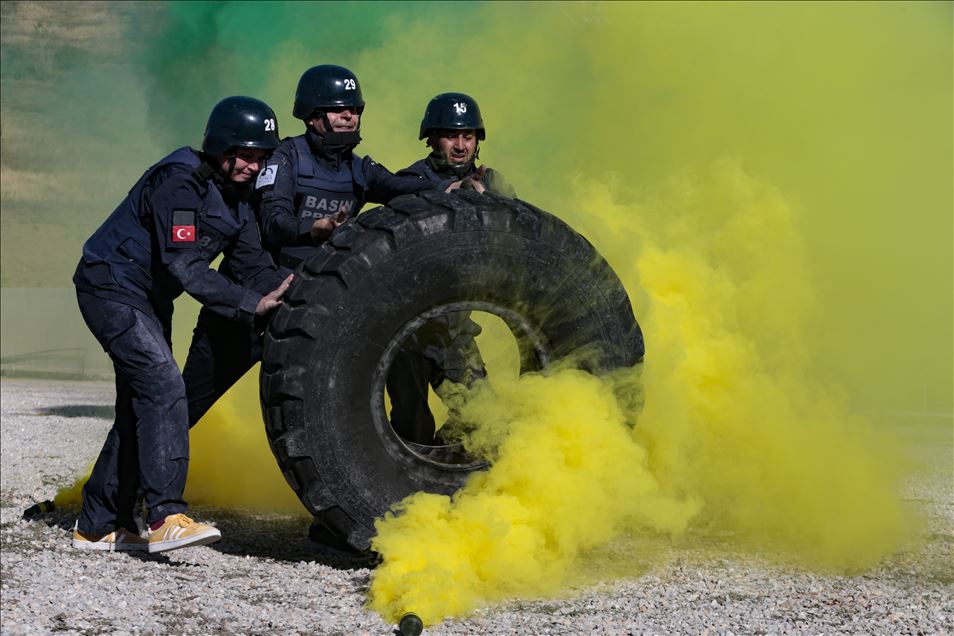 AA'nın "17. Dönem Savaş Muhabirliği Eğitimi" devam ediyor