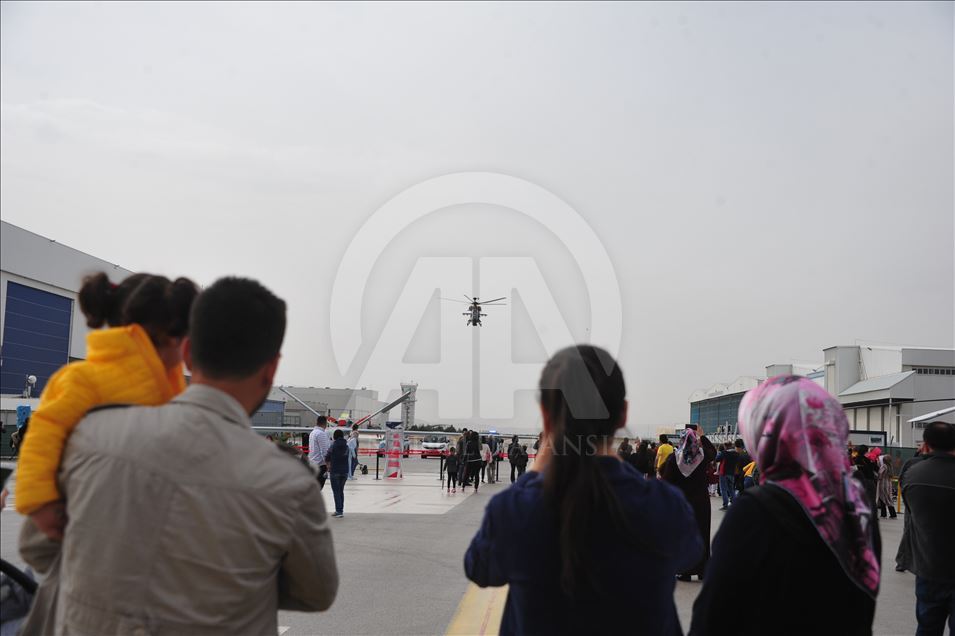 Atak helikopteri "büyük ailesini" ağırladı