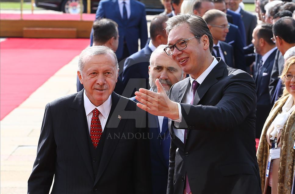 Cumhurbaşkanı Erdoğan, Sırbistan'da