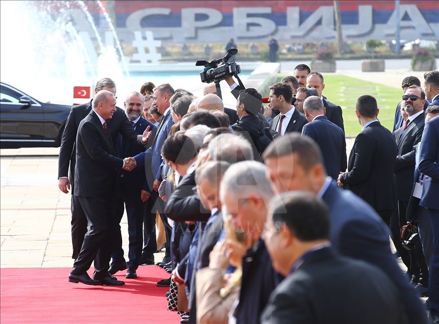 Cumhurbaşkanı Erdoğan, Sırbistan'da