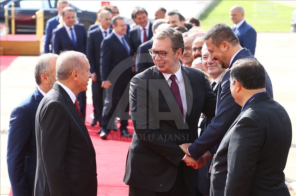 Cumhurbaşkanı Erdoğan, Sırbistan'da