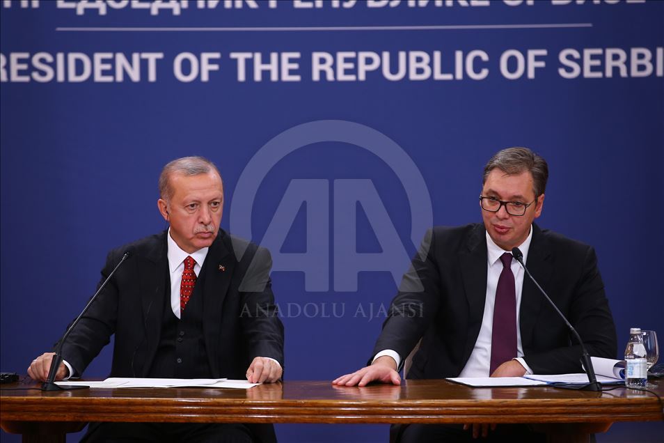 Cumhurbaşkanı Erdoğan, Sırbistan'da