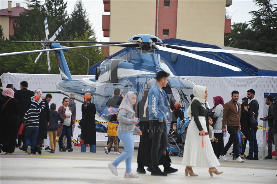 Atak helikopteri "büyük ailesini" ağırladı