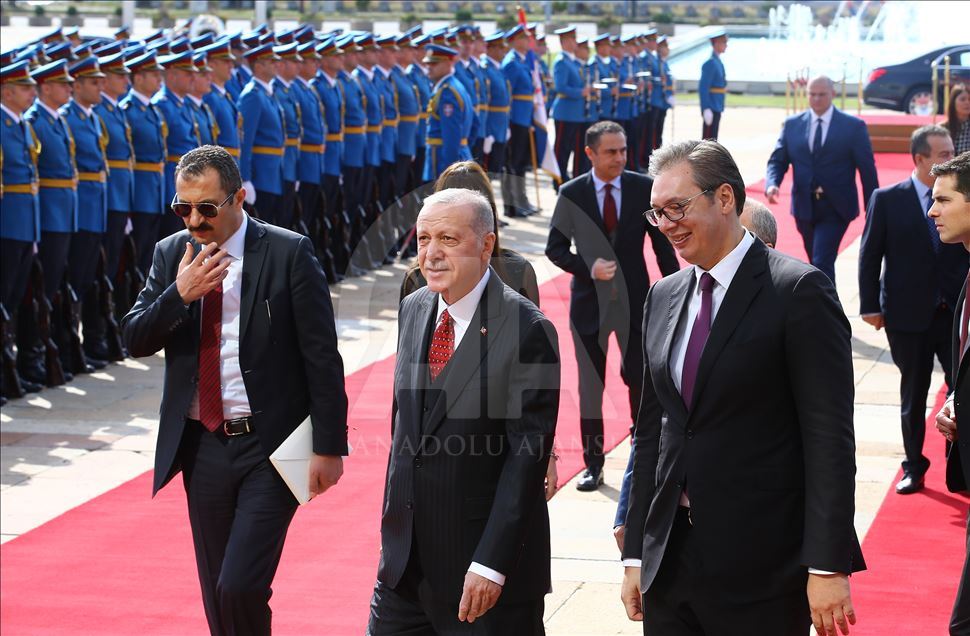 Cumhurbaşkanı Erdoğan, Sırbistan'da