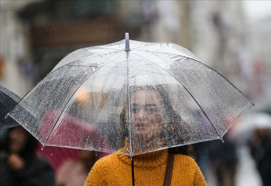 İstanbul’da yağmur