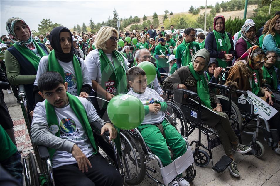 Serebral palsili çocuklar ve aileleri RTÜK'te buluştu