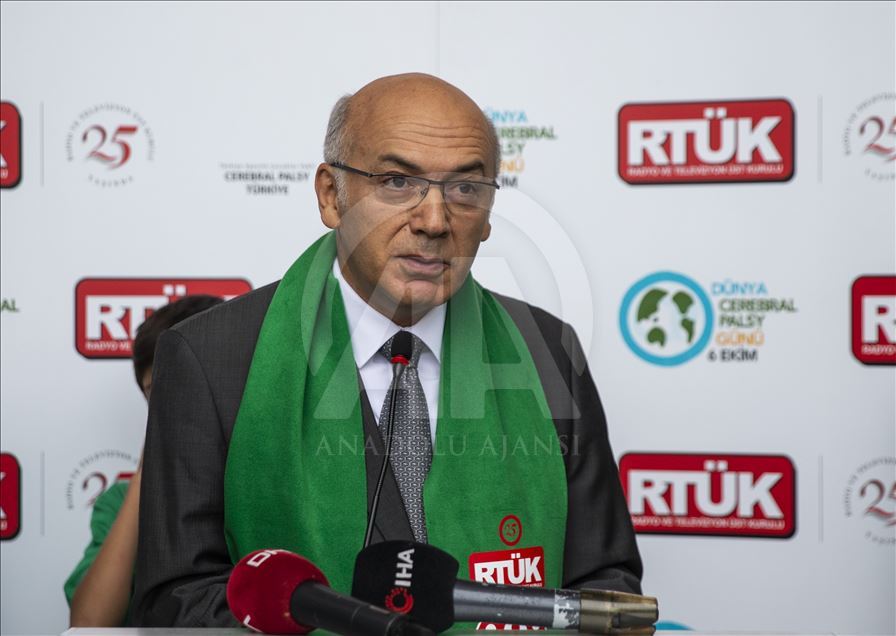 Serebral palsili çocuklar ve aileleri RTÜK'te buluştu