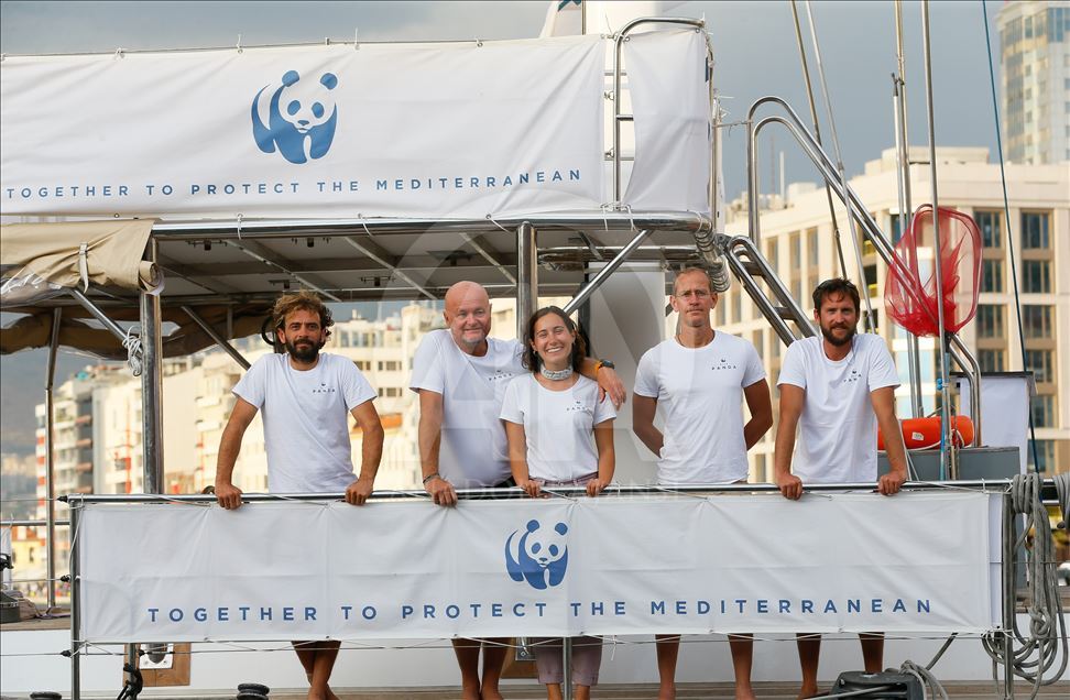 Blue Panda sets sail around Turkey to stem plastic tide