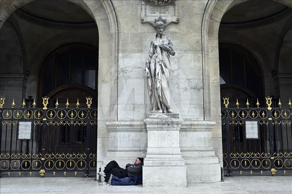 Homeless in Paris