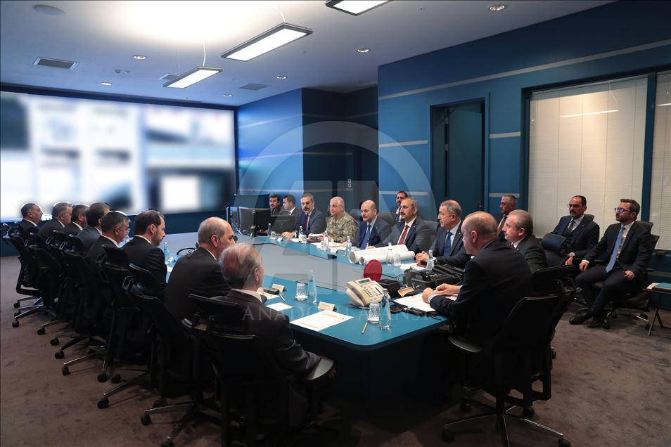 Coordination meeting for Operation Peace Spring in Ankara