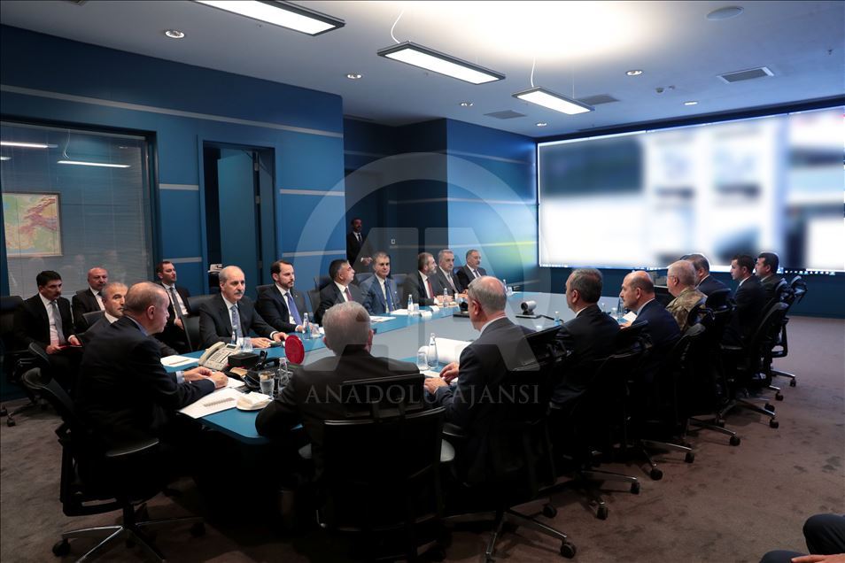 Coordination meeting for Operation Peace Spring in Ankara