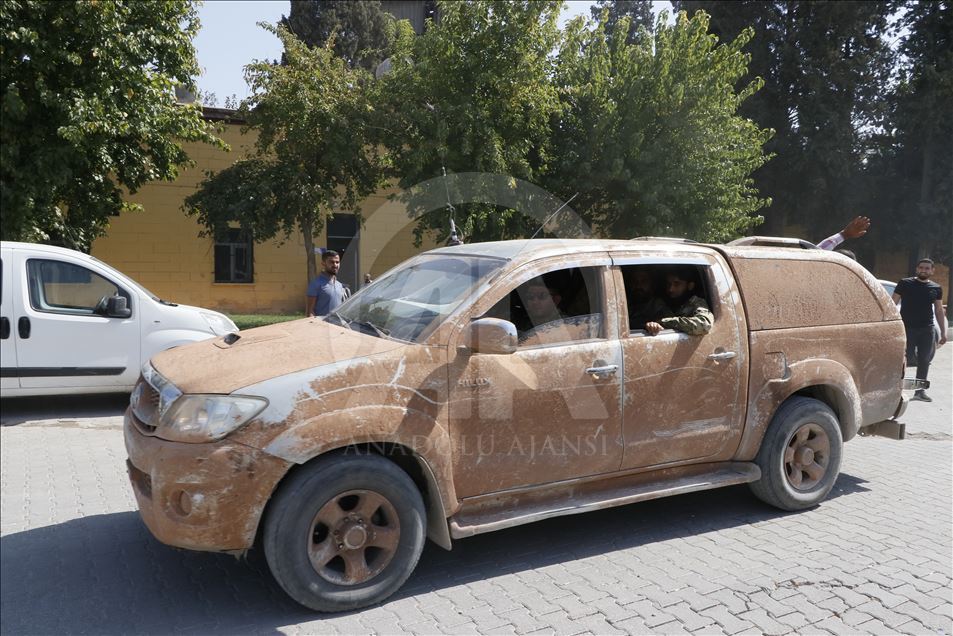 Suriye sınırında askeri hareketlilik
