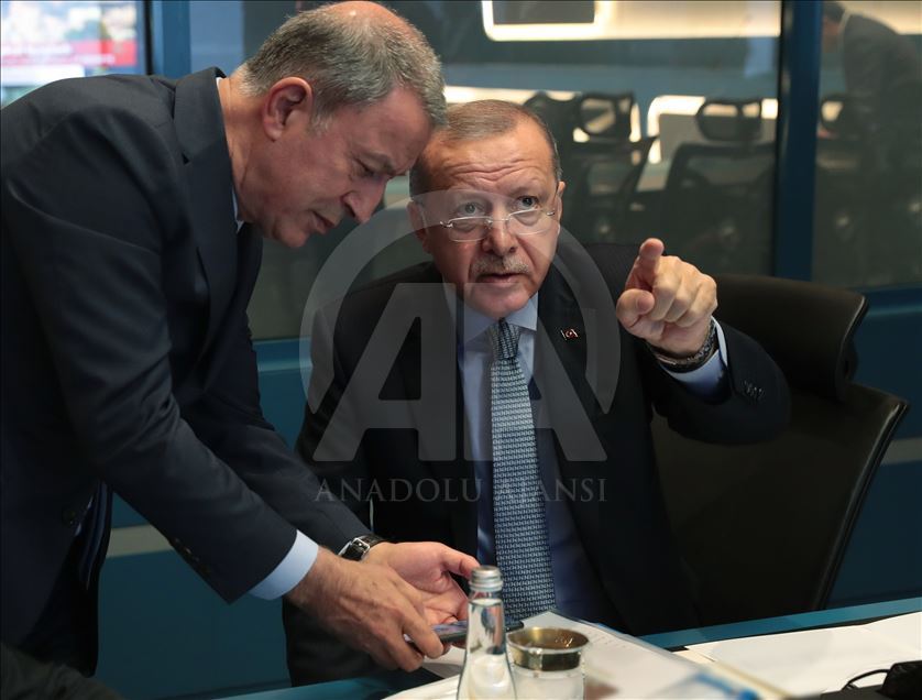 أردوغان يترأس اجتماعا تنسيقيا حول عملية "نبع السلام"