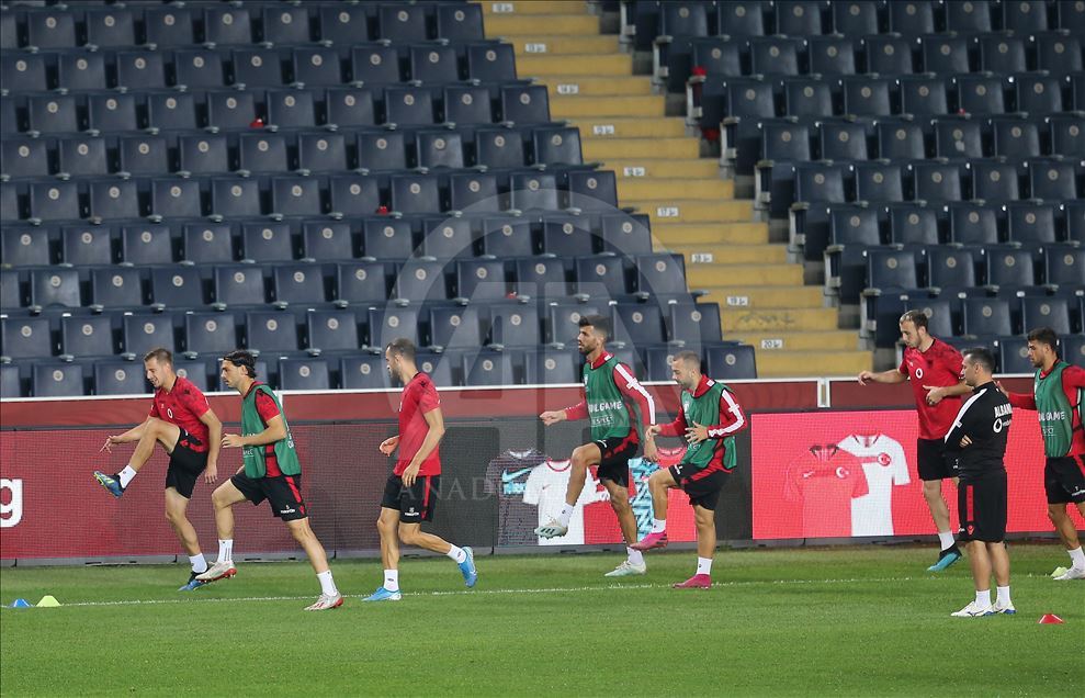 a milli futbol takimi arnavutluk macina