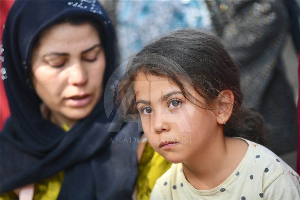 Ceylanpınar'da şehit olan 11 yaşındaki Elif için tören