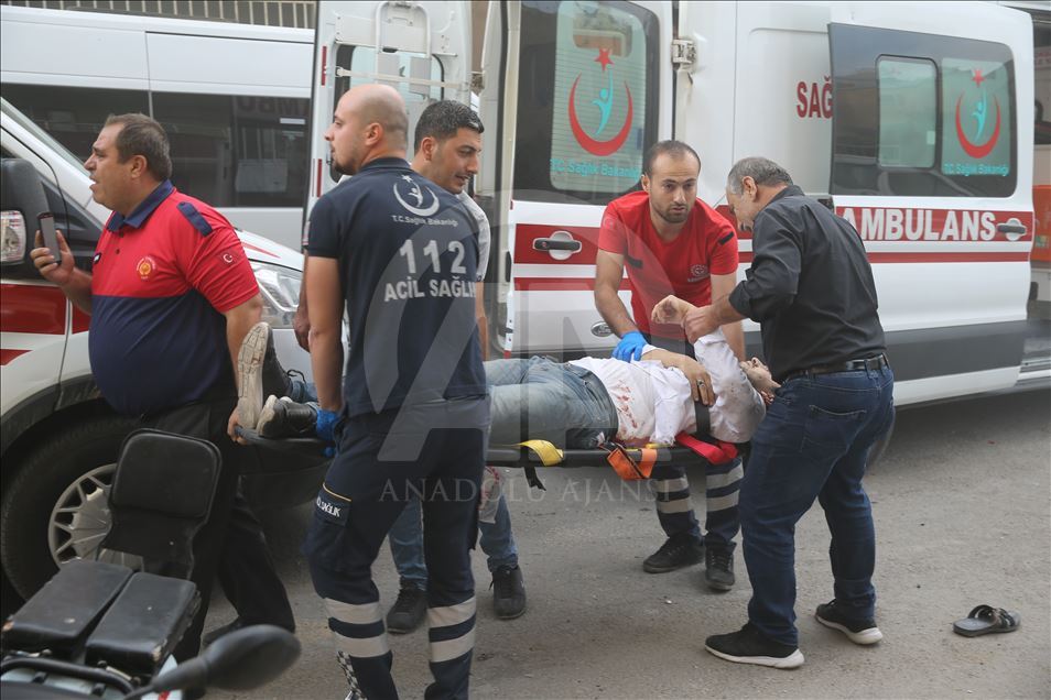 إصابة مدنيين في هجوم إرهابي لـ"ي ب ك" على قضاء تركي

