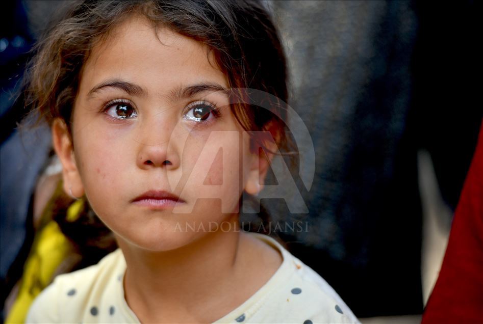 Ceylanpınar'da şehit olan 11 yaşındaki Elif için tören