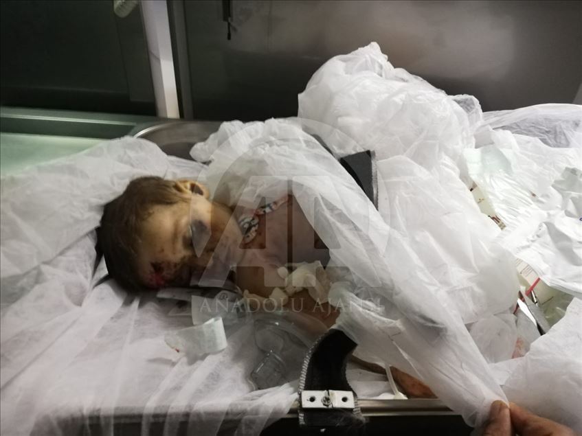 نوزاد 9 ماهه در حمله گروه تروریستی ی.پ.گ/ پ.ک.ک شهید شد