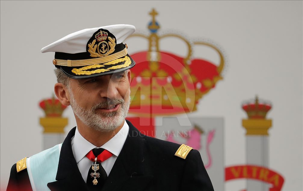 desfile por el Día de la Hispanidad en Madrid
