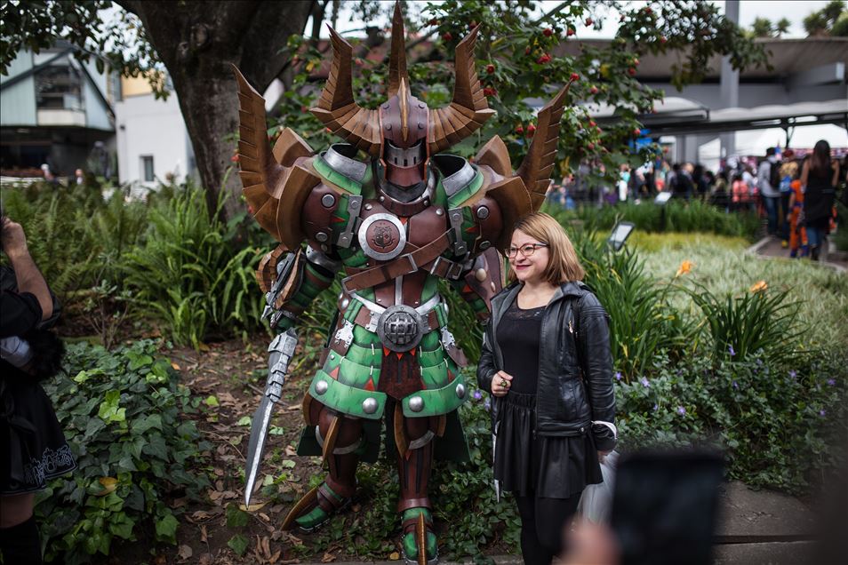 S.O.F.A cosplay event in colombia