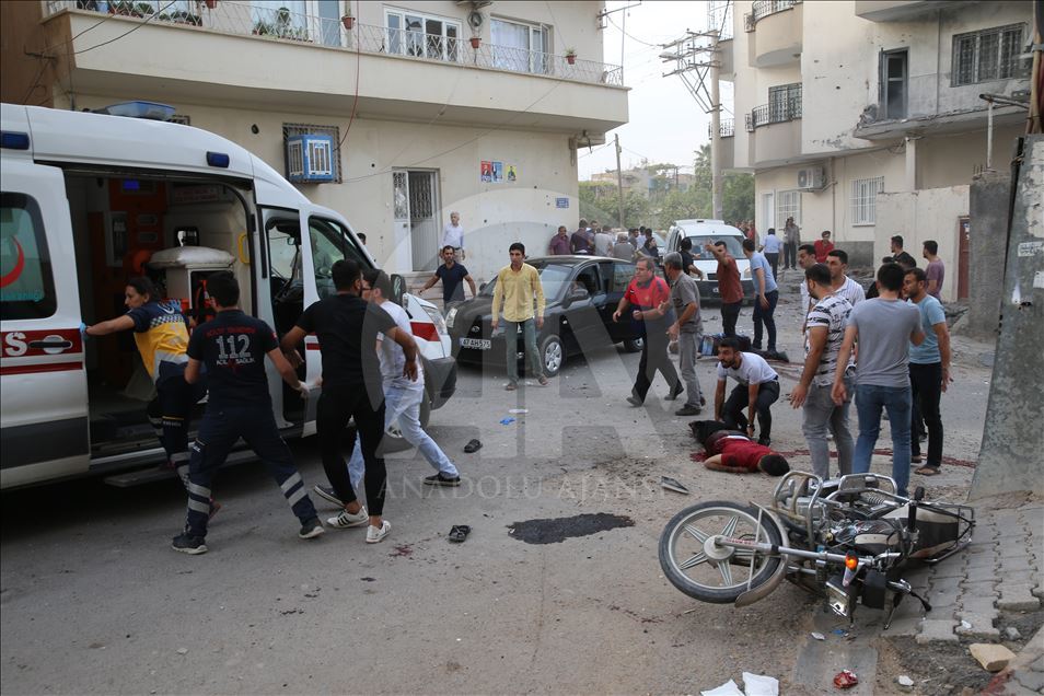 Les terroristes du YPG/PKK tirent sur les civils en Turquie : plusieurs blessés