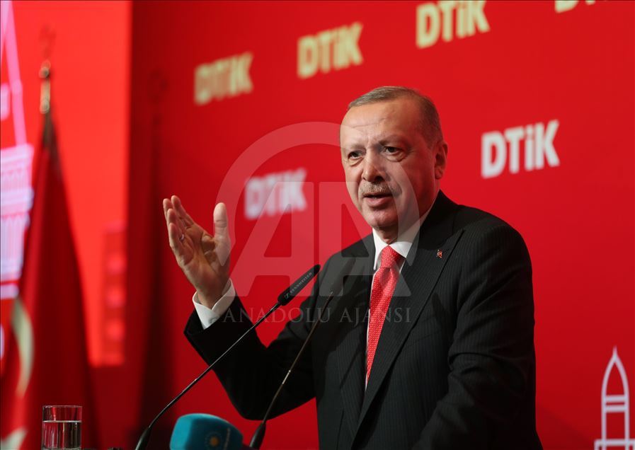 Turkish President Recep Tayyip Erdogan in Azerbaijan