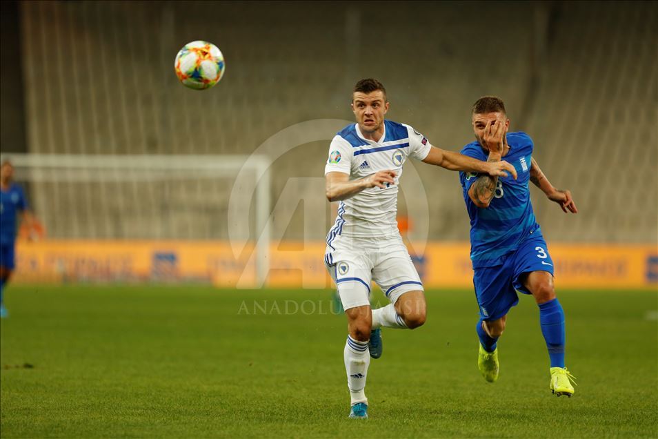Utakmica osmog kola kvalifikacija za EURO 2020: Grčka - BiH