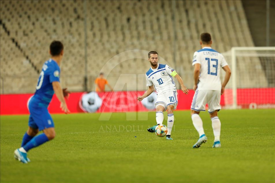 Utakmica osmog kola kvalifikacija za EURO 2020: Grčka - BiH