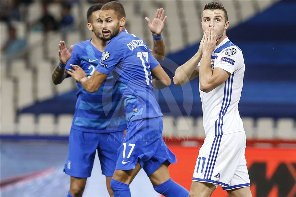 Utakmica osmog kola kvalifikacija za EURO 2020: Grčka - BiH
