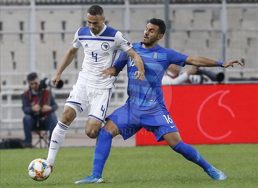 Utakmica osmog kola kvalifikacija za EURO 2020: Grčka - BiH