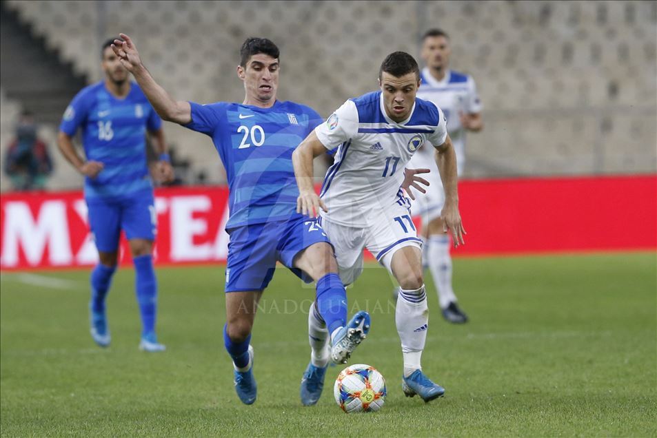 Utakmica osmog kola kvalifikacija za EURO 2020: Grčka - BiH