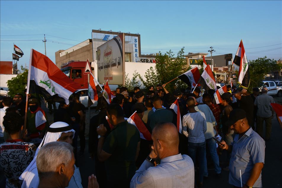 العراق.. وقفة ضد قرار عبد المهدي سحب "اللواء 61" من كركوك