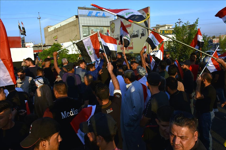 العراق.. وقفة ضد قرار عبد المهدي سحب "اللواء 61" من كركوك