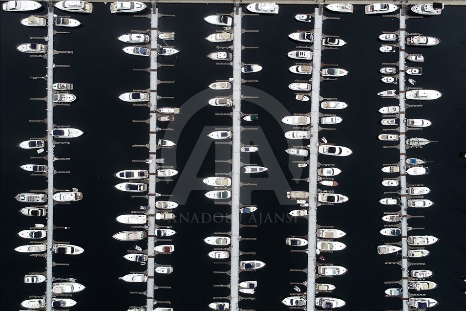 Atakoy Marina Mega Yacht Harbour in Istanbul