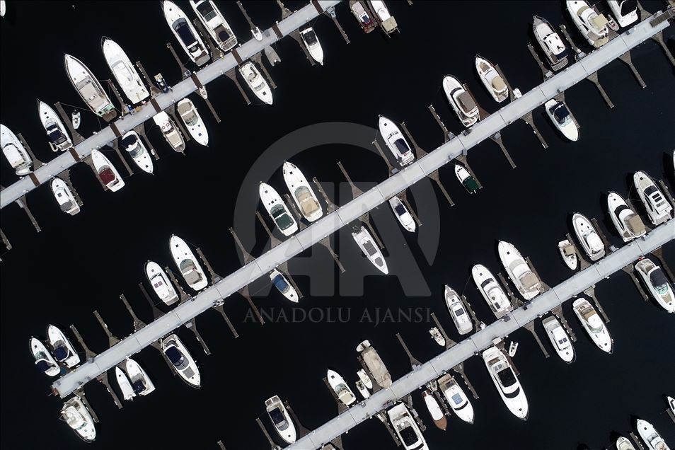 Atakoy Marina Mega Yacht Harbour in Istanbul