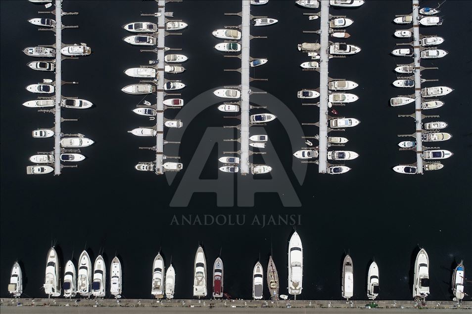 Atakoy Marina Mega Yacht Harbour in Istanbul