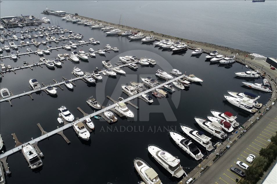 Atakoy Marina Mega Yacht Harbour in Istanbul